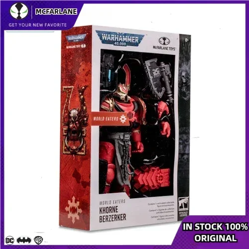 Wholesale McFarlane Toys 15cm  Action Figure World Eaters Khorne Berzerker  Warhammer 40000 Action Figures Kit Model Gift Coll