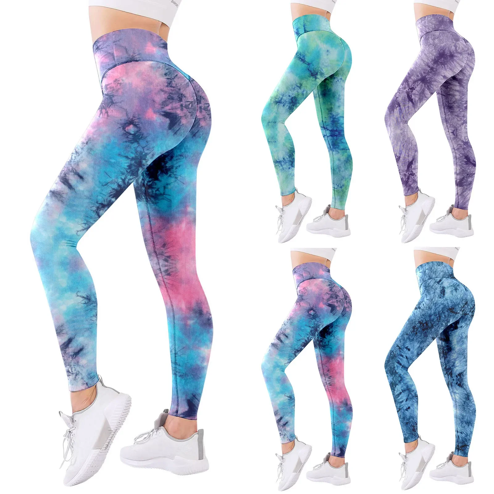 Pantalon de sport imprimé en 3D pour femme, leggings sans couture, taille haute, fitness, push-up, vêtements de sport, collants d'entraînement, nouveau