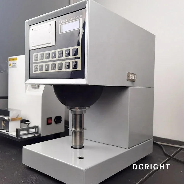 جهاز اختبار إلكتروني رقمي للفيلم البلاستيكي والورق - أداة لقياس السطوع والبياض والخلاط