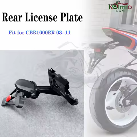 Fit for HONDA 2008 - 2011 CBR1000RR Motorcycle License Number Plate Light Frame Holder Bracket CBR 1000 RR Fireblade 2009 2010