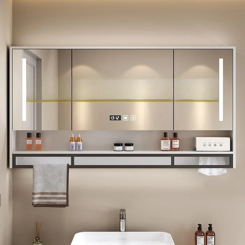 Bathroom Smart bathroom Mirror cabinet Separate wall-mounted vanity mirror Wash table Defogging