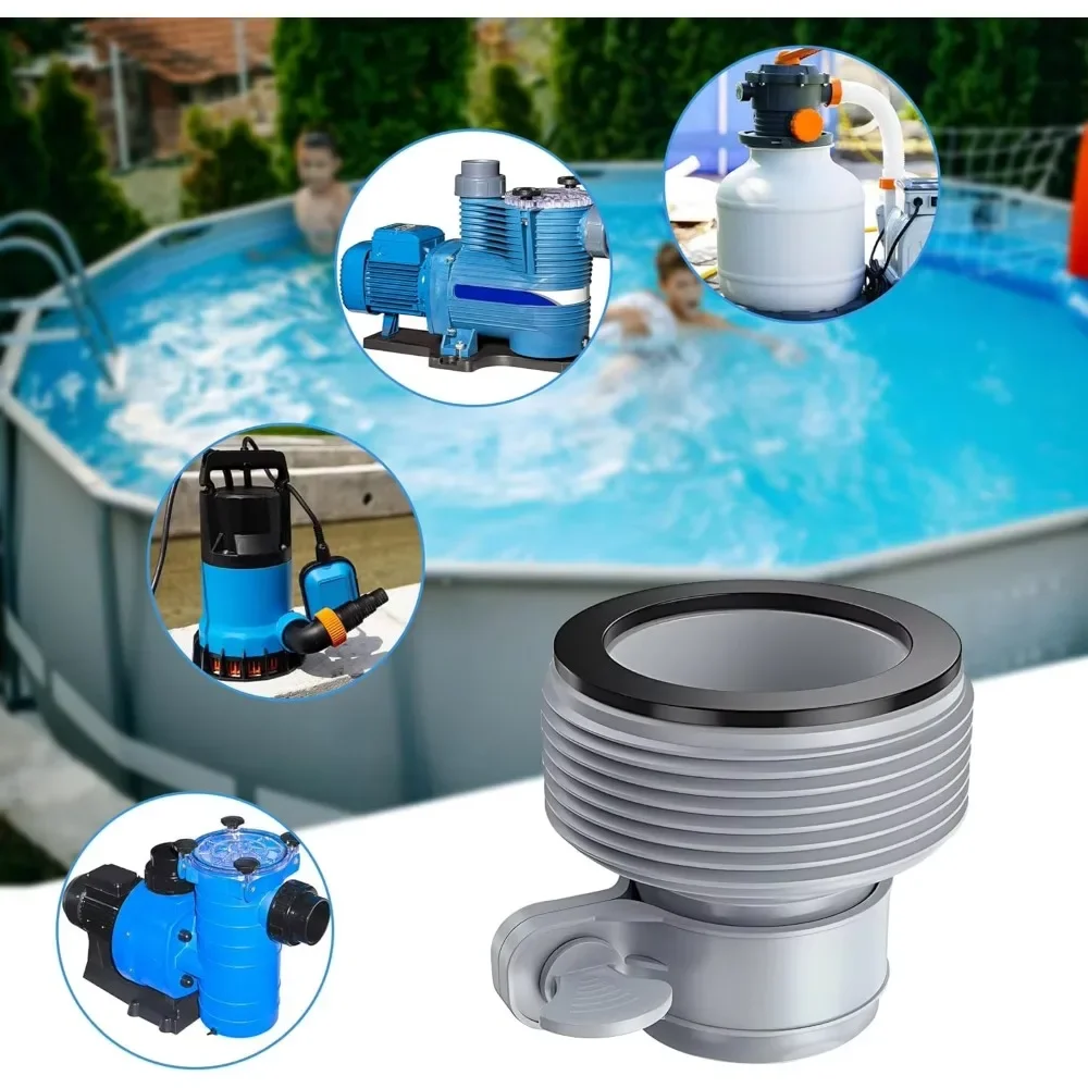 Pool Hose Adapter Sand Filter Pump Plunger Valve Connector Intex Pool Pump Replacement Parts Swimming Pool Accessories - view 4
