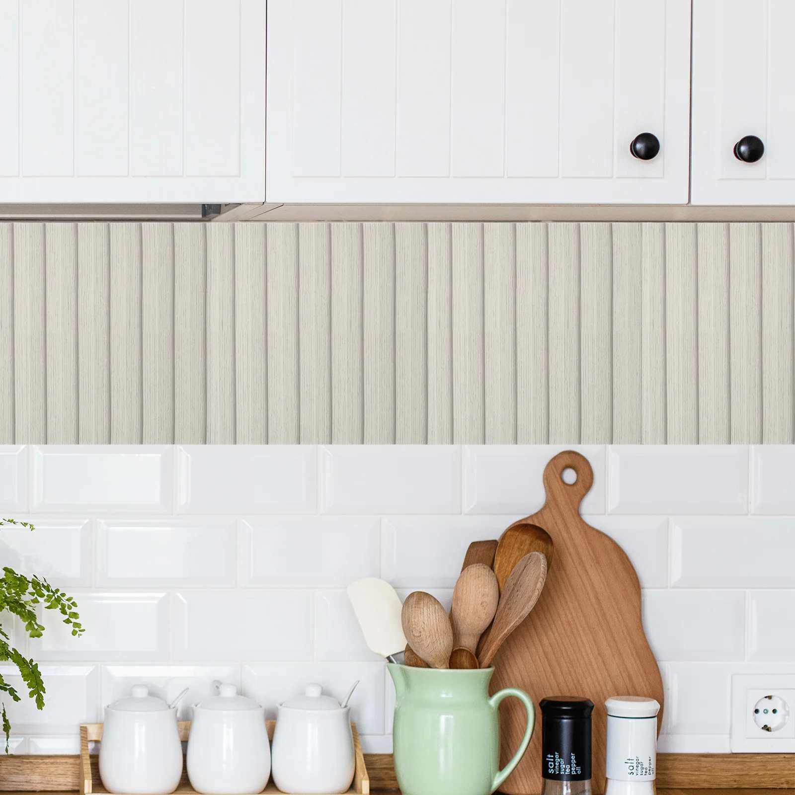 

30pcs Wood Grain Wall Panels 30X30Cm Waterproof Peel Stick Self Adhesive Faux Wood Stickers For Bathroom Kitchen Pet Slat