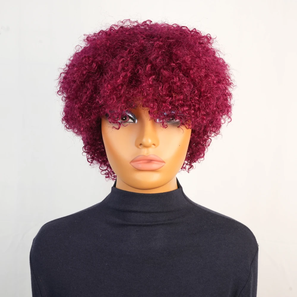 Kinky Curly Pixie W… - image