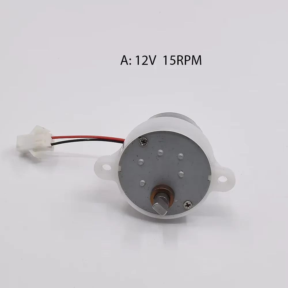 1PC Micro 300 Metal Gearbox Gear Reduction Motor DC 6V-12V 15RPM/ 21RPM Slow Speed Large Torque DIY Robot Stage Lights