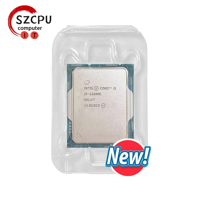 Intel Core i5-12600K NEW i5 12600K 3.4 GHz Ten-Core Sixteen-Thread CPU 10NM  L3=20M 125W LGA 1700