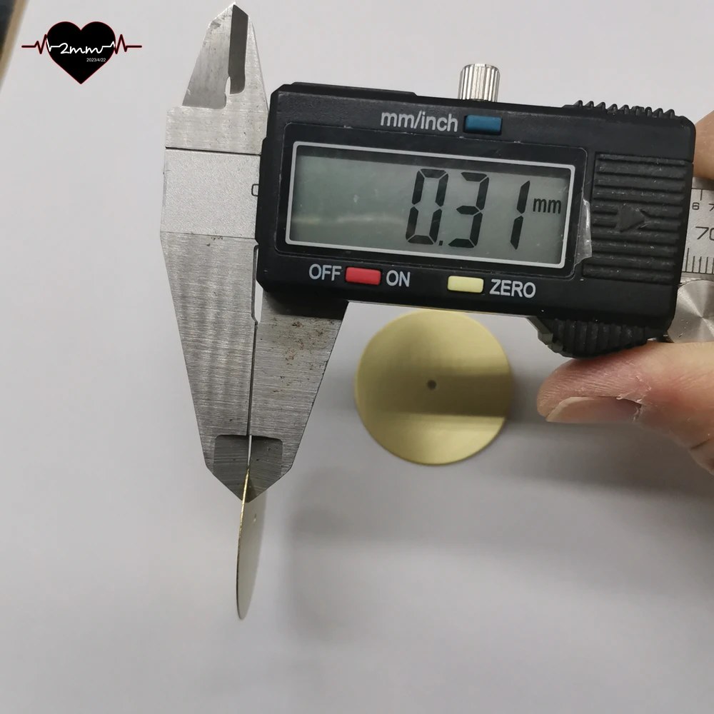 ساعة فارغة الطلب 33.5 مللي متر ساعة نحاسية فرشاة وجه طبيعة نحاس لا شعار لا طباعة لحركة ميوتا 9015