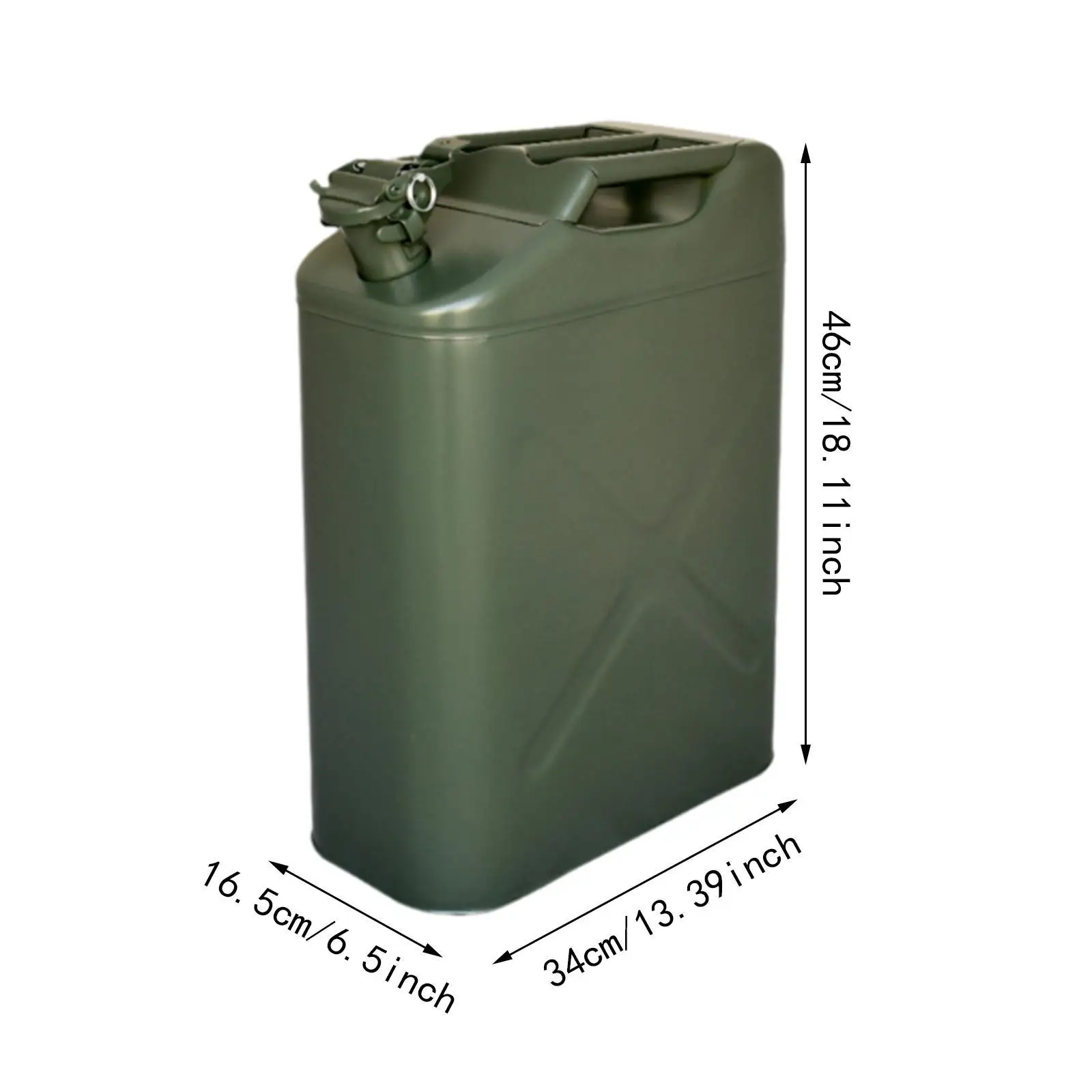 Petrol Can Fuel Can Large Capacity 20 L Liquid Canister Jerry Can Fuel Tank for