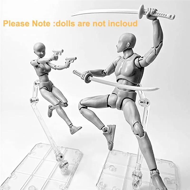 M02K-Assembled Action Model Stand Model Display Stand Base Doll Model Stand Toy Display Stand