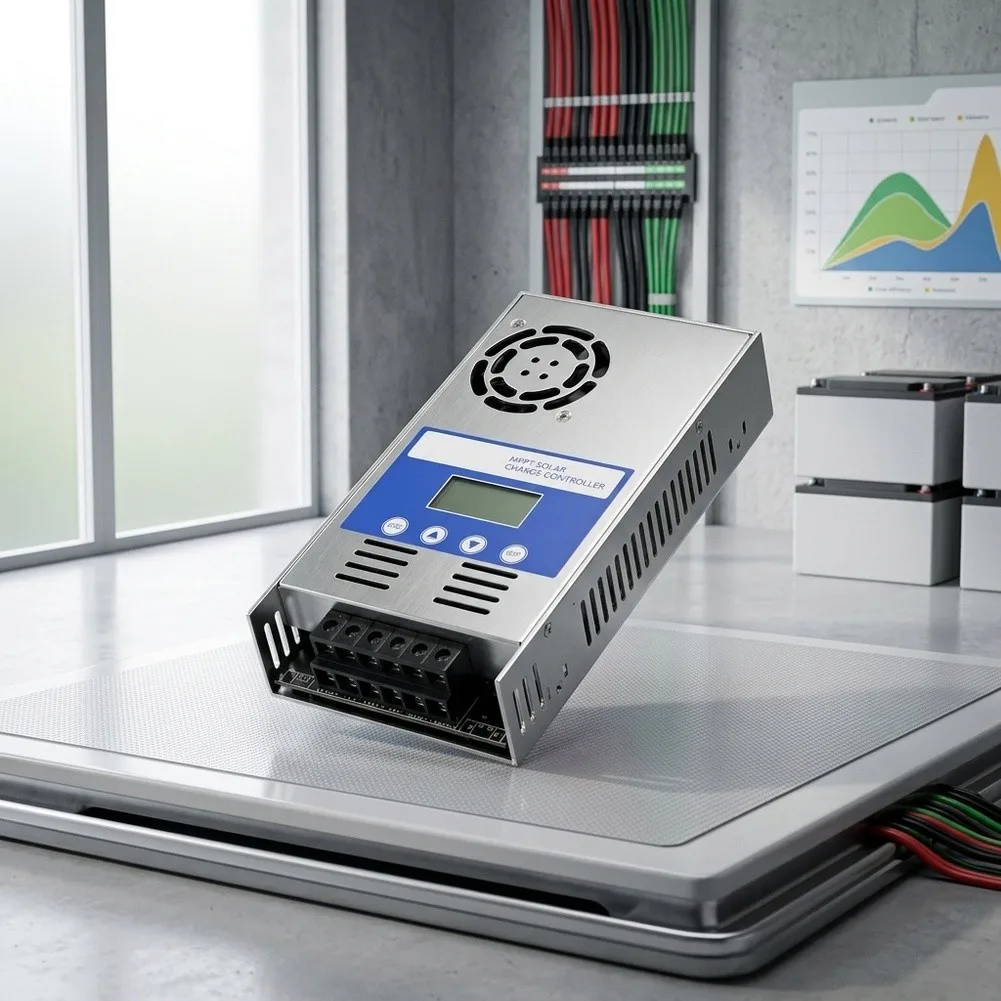 For MPPT 60A Solar Charge Controller Battery Charging Controller 12V 24V 36V 48V Solar Panel Controller