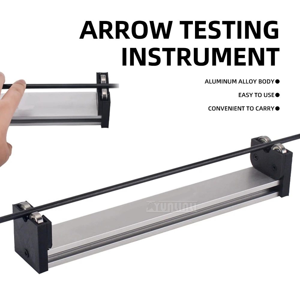 

Универсальный инструмент для измерения прямолинейности стрел, инструмент для измерения стрельбы из алюминиевого сплава и стрел