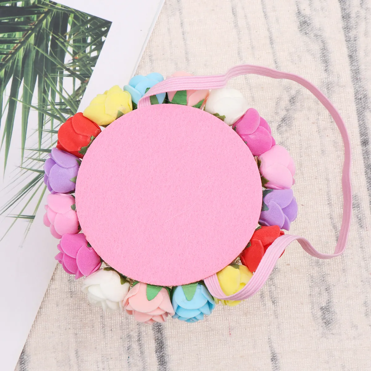 

Пластиковые безопасные праздничные колпаки для детей, мини-короны для младенцев, головные уборы с цветочным декором для малышей, принцев и принцесс