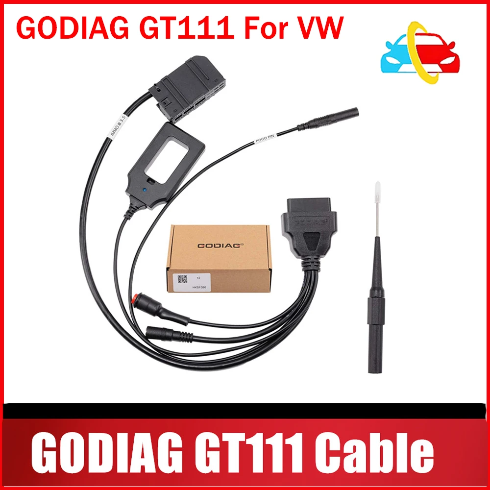 GODIAG GT111 FOR VW CAN-Bus 3rd & 3.5th Generation Dashboard IMMO Key Matching Test Platform Cable