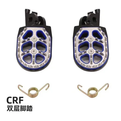 CNC Aluminum Light Weight Motorcycle Foot Pegs Footrest for CR125/250 CRF150R CRF250/450R CRF250/450X