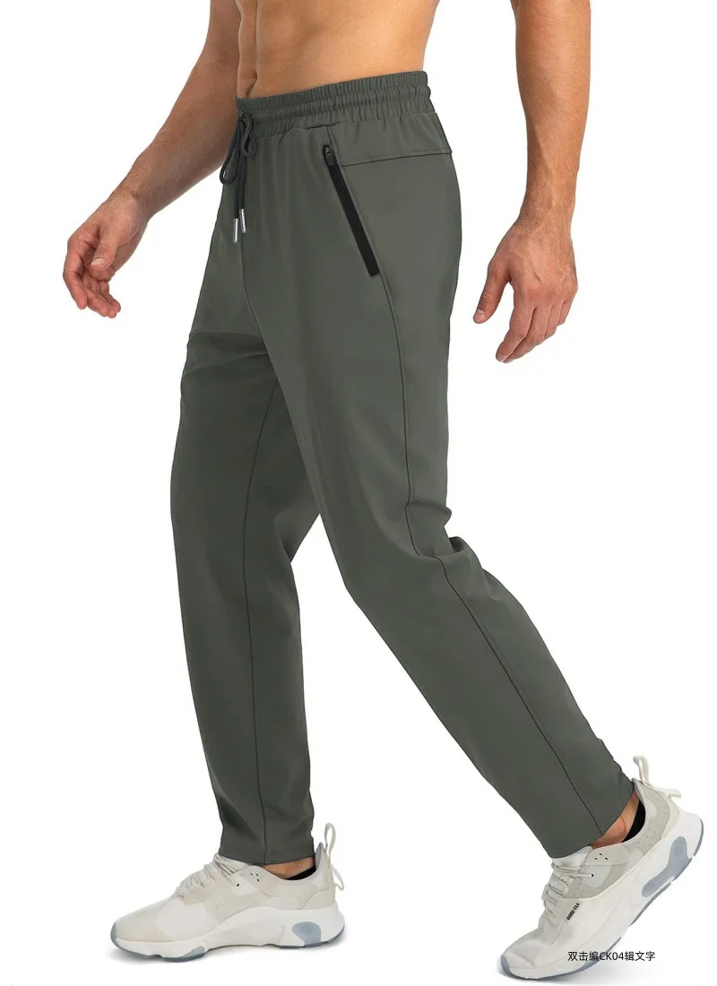 

Мужские летние легкие дышащие быстросохнущие эластичные брюки для бега, активного отдыха, тренировок и фитнеса 2025