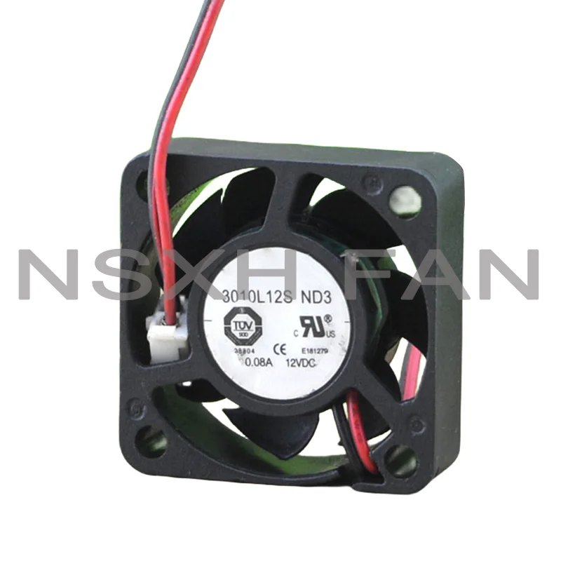 

DC12V 0.08A 3 CM 3010 COOLING FAN 3010L12S ND1