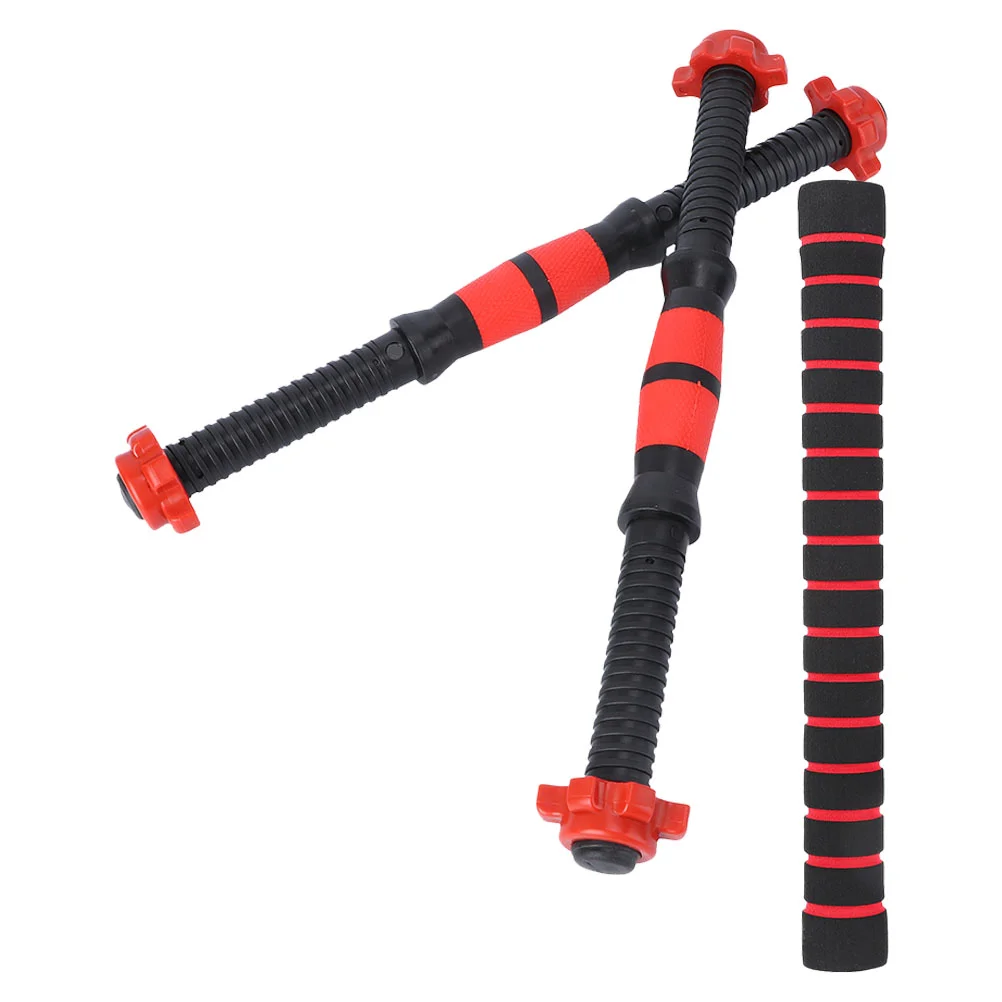 

Dumbbell Bar Extension Rod Grip Weightlifting Equipment Steel Connector for Connecting