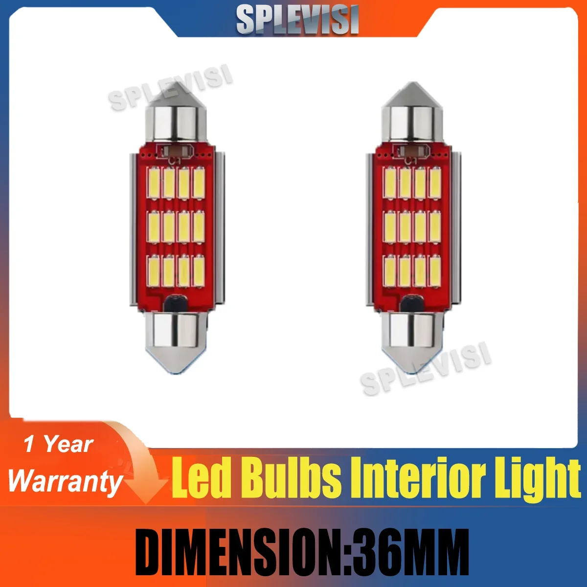 

36mm 272 Car Led White Xenon Number Plate Smd Interior Canbus Light Bulbs автомобильные товары led lights for car