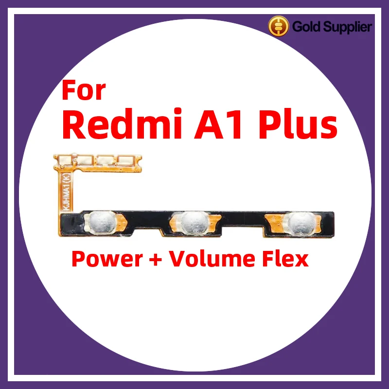 

For Xiaomi Redmi A1 plus A1+ Power ON OFF Volume Camera Key Button Switch Flex Cable Replacement