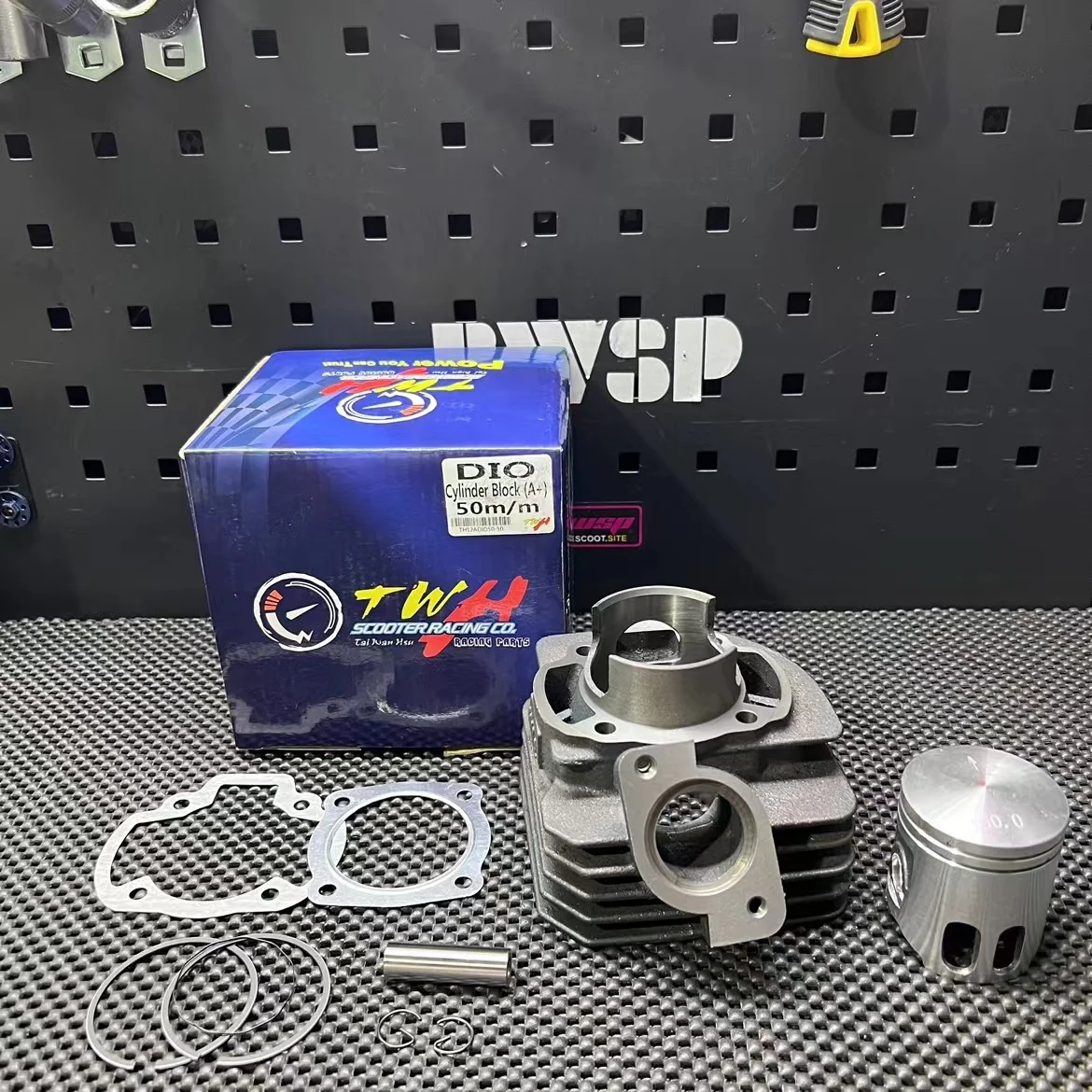 DIO50 Cylinder Kit 51mm Piston Tuning Big Bore Set Racing Perfomance BWSP Engine Parts Dio 50 Scooter Upgrade