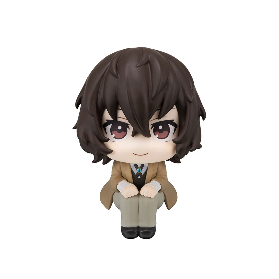 10cm Bungou Stray Dogs Anime-Figur Look Up Nakajima Atsushi Actionfigur Q-Version Dazai Osamu Figurine PVC Sammlerstücke Spielzeug