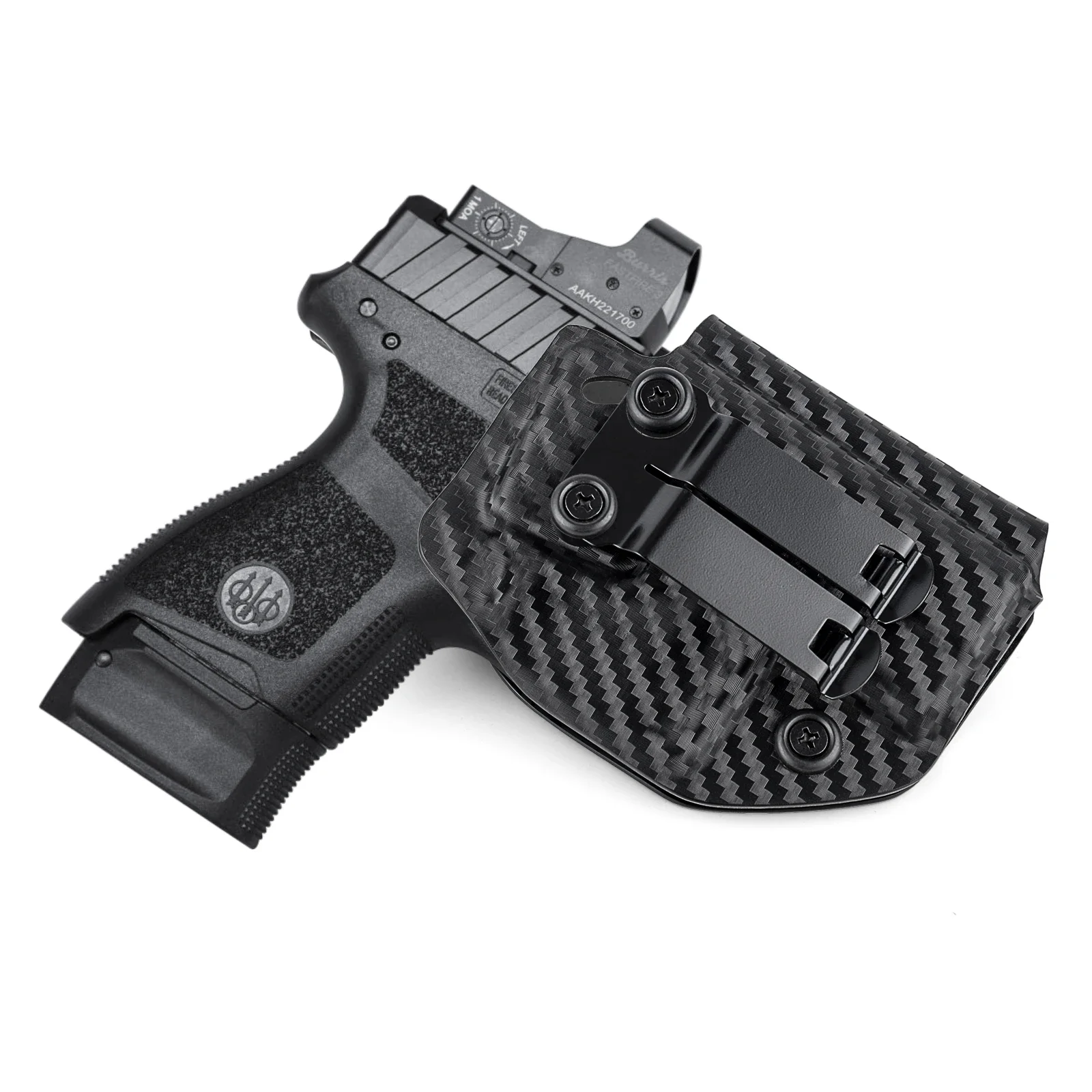 IWB Kydex Holster for Beretta APX A1 Carry Subcompact 3'' 9mm Pistol Gun Case Appendix Inside Waistband Concealed Carry