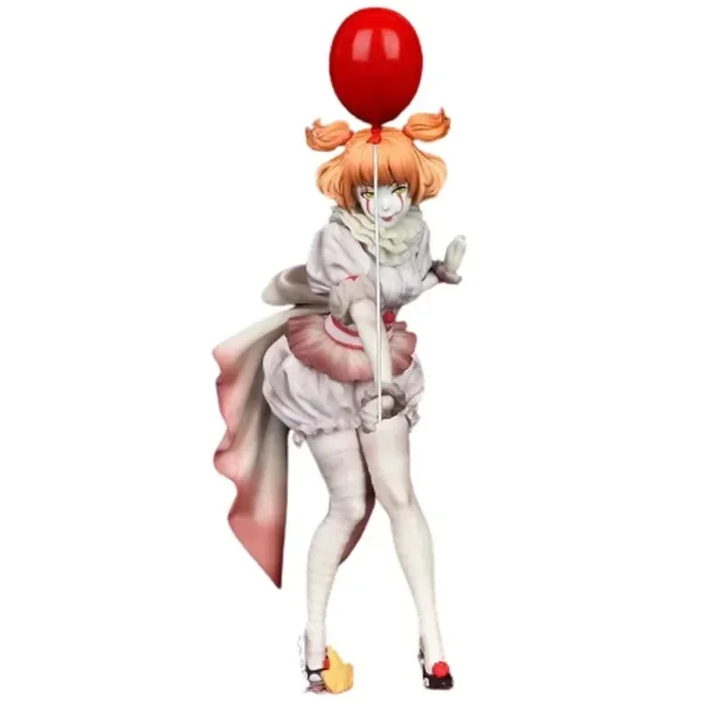 Figura anime da 19 cm It Joker Pennywise Action PVC Figure Joker Girl Figurine Collection Modello bambola regalo