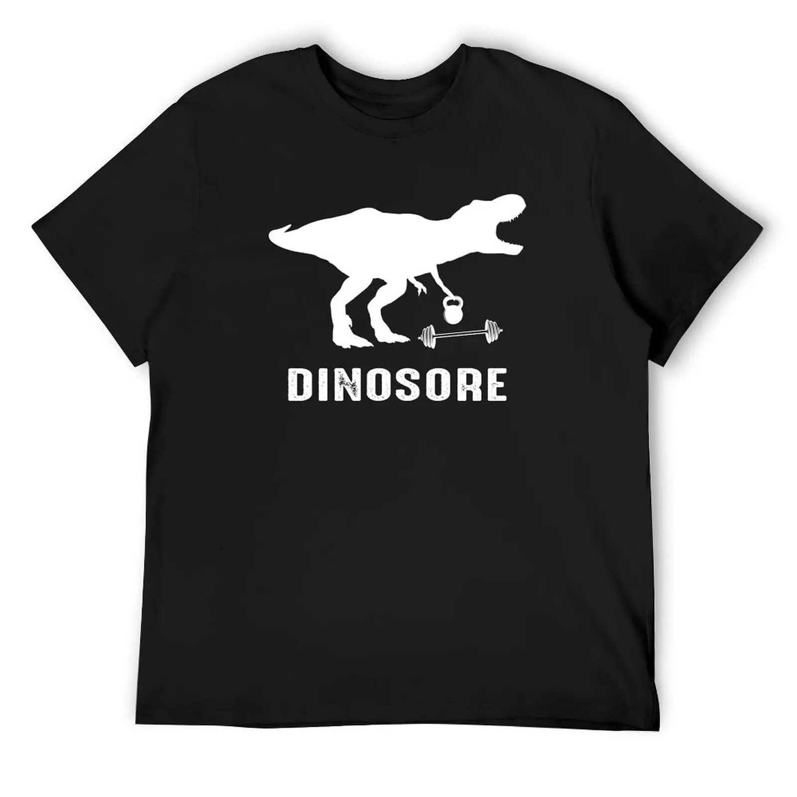 Dinosore Dinosaur Workout T-Shirt kawaii clothes oversizeds t shirts for men