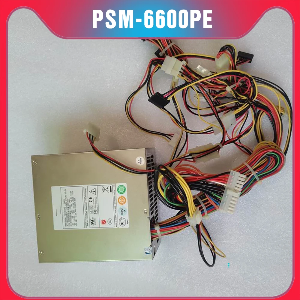 

For Zippy PSM-6600PE Power 600W Medical Workstation Industrial Control Computer Power Supply