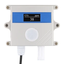 CO2 Sensor RS485 4-20mA 0-5V 0-10V Output High Precision Gas Concentration Detector CO2 Transmitters Sensors Gas Detection