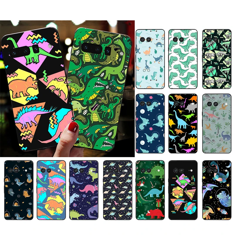 

Phone Case For Google Pixel 10 9 Pro XL 9A 8 7 6 Pro Pixel 8A 7A 6A Pixel 8 7 6 5 Cute Dinosaur Baby