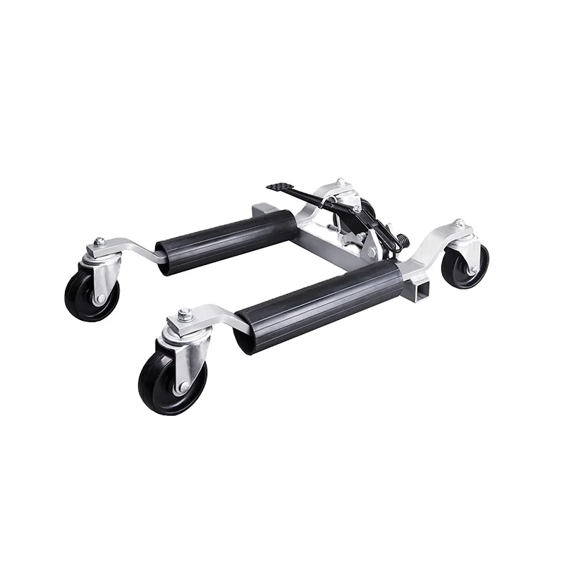 

MECHANICAL VEHICLE POSITIONING JACK WHEEL DOLLY MOVING DOLLY