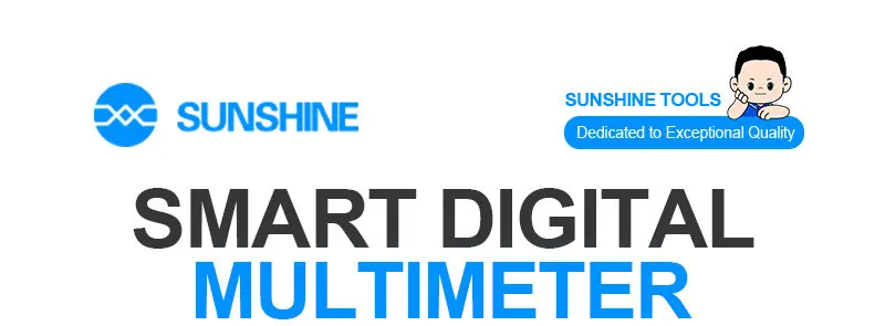 SUNSHINE DT-17N 2.0 Digitalmultimeter Smart Anti-Burn, Kontinuitätssummer, hochpräzise Messung, Reparaturwerkzeuge mit schneller Reaktion – Detail 1