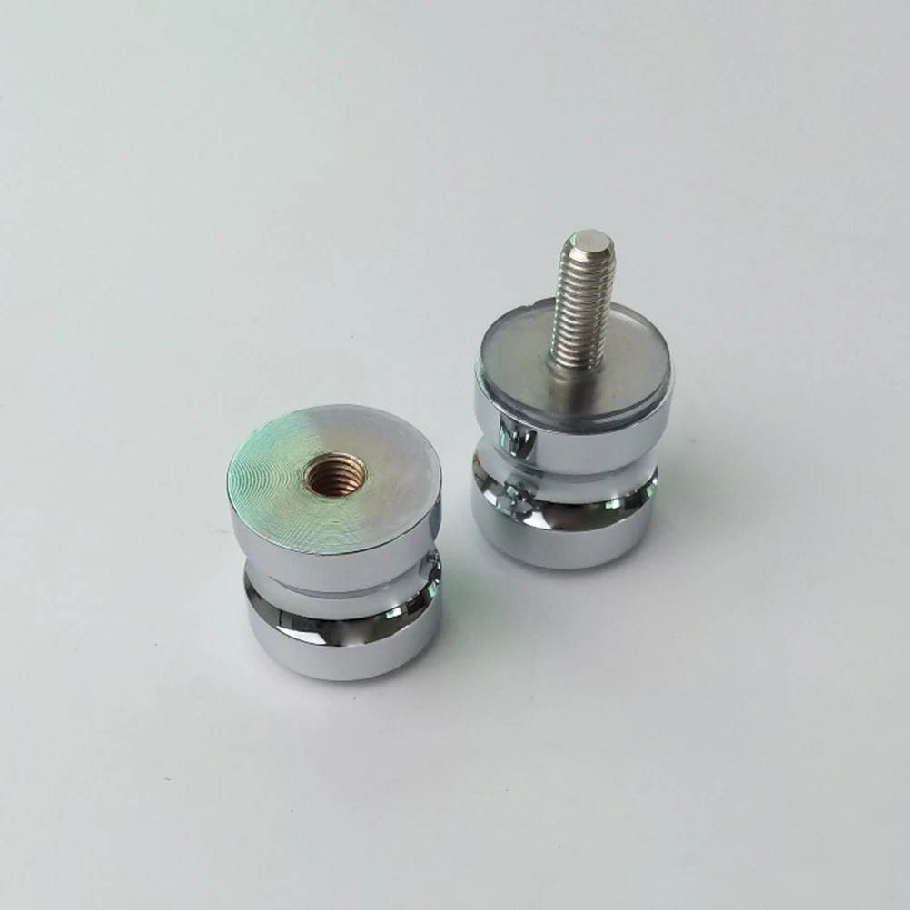 

Premium Titanium Steel Door Handle Glass Bathroom Doorknob Round Push Pull Door Knob Durable Rust Proof Smooth Modern Design