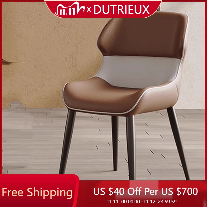 

Simple Vintage Dining Chairs Professional Trendy Large Size Italian Design Dining Chairs Interior Stoel Lounge Suite Furniture