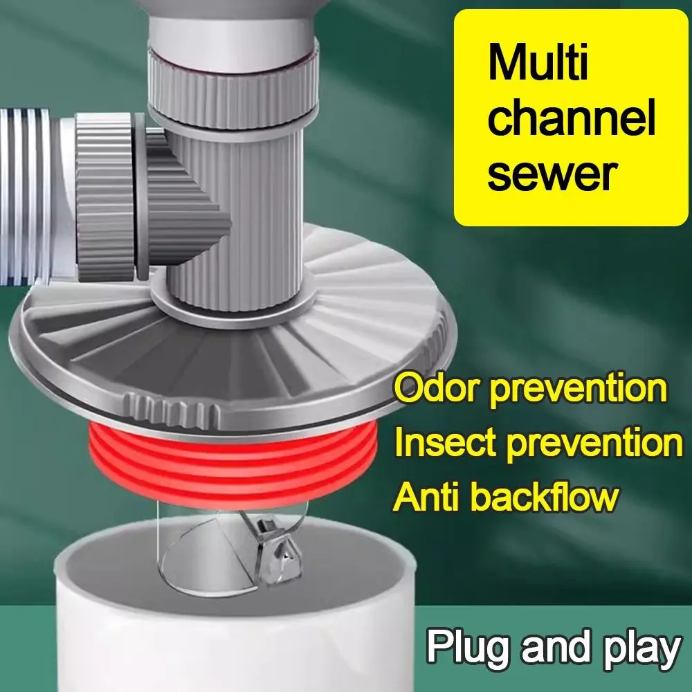 

Защелкивающийся шарнир, сливная крышка для стиральной машины, защита от насекомых, уплотнительное кольцо против запаха, многофункциональный тройник, разъем