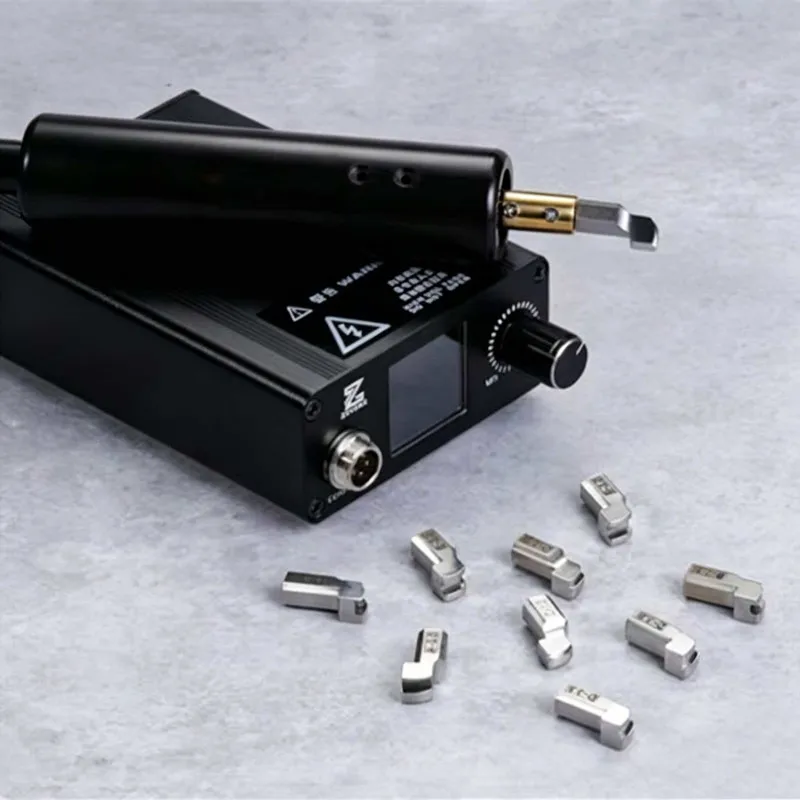 

Adjustable Temperature Leather Edge Iron - Professional Creasing & Grooving Machine for Precise Edge Stitching