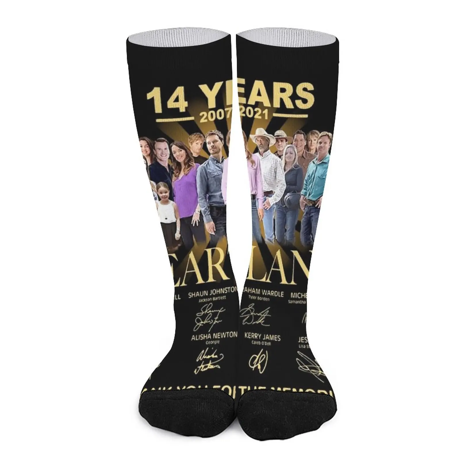 

14 Years 2007-2021 Heartland Socks compression socks Women socks funny