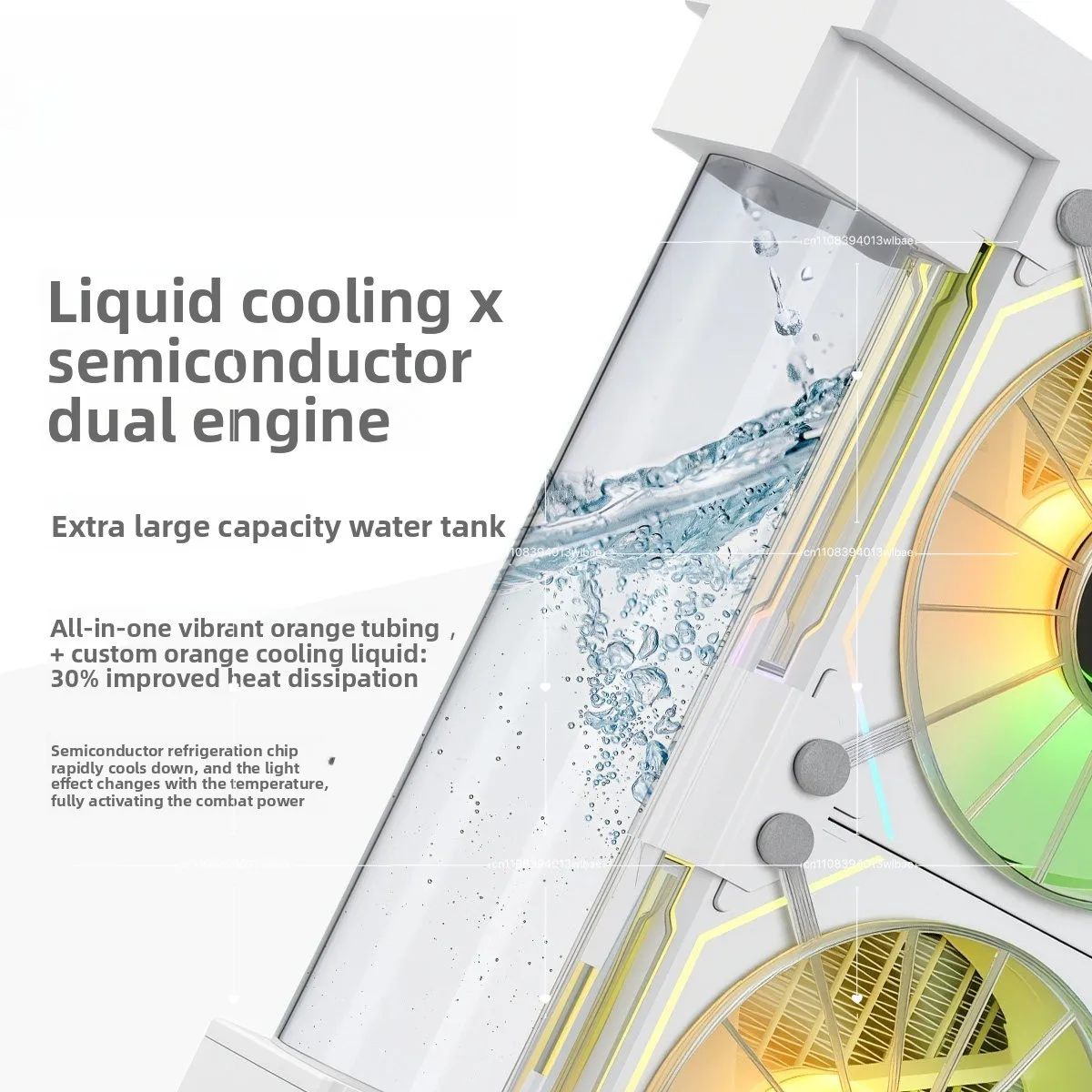 S9-2.0 Water-cooled Radiator Semiconductor Refrigeration High-power Heat Dissipation