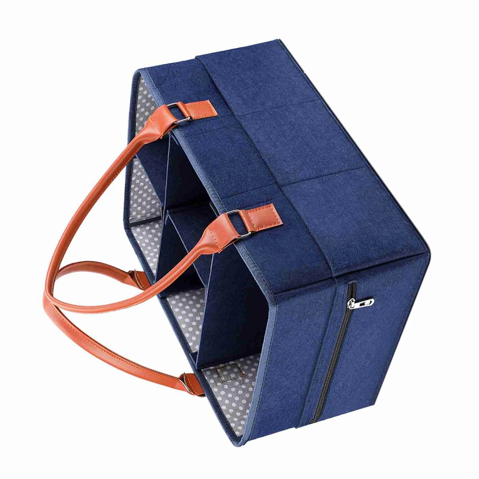 Baby Diaper Caddy Organizer, Large Portable Nappy Storage Basket Personality Detachable Divider