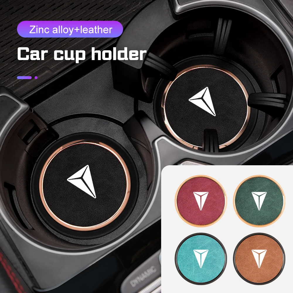 2026 Universal Car Cup Holder Coaster Anti-slip Water-proof Cup Mat For Changan Deepal S7 S07 SL03 S05 G318 S09  Car Accessories