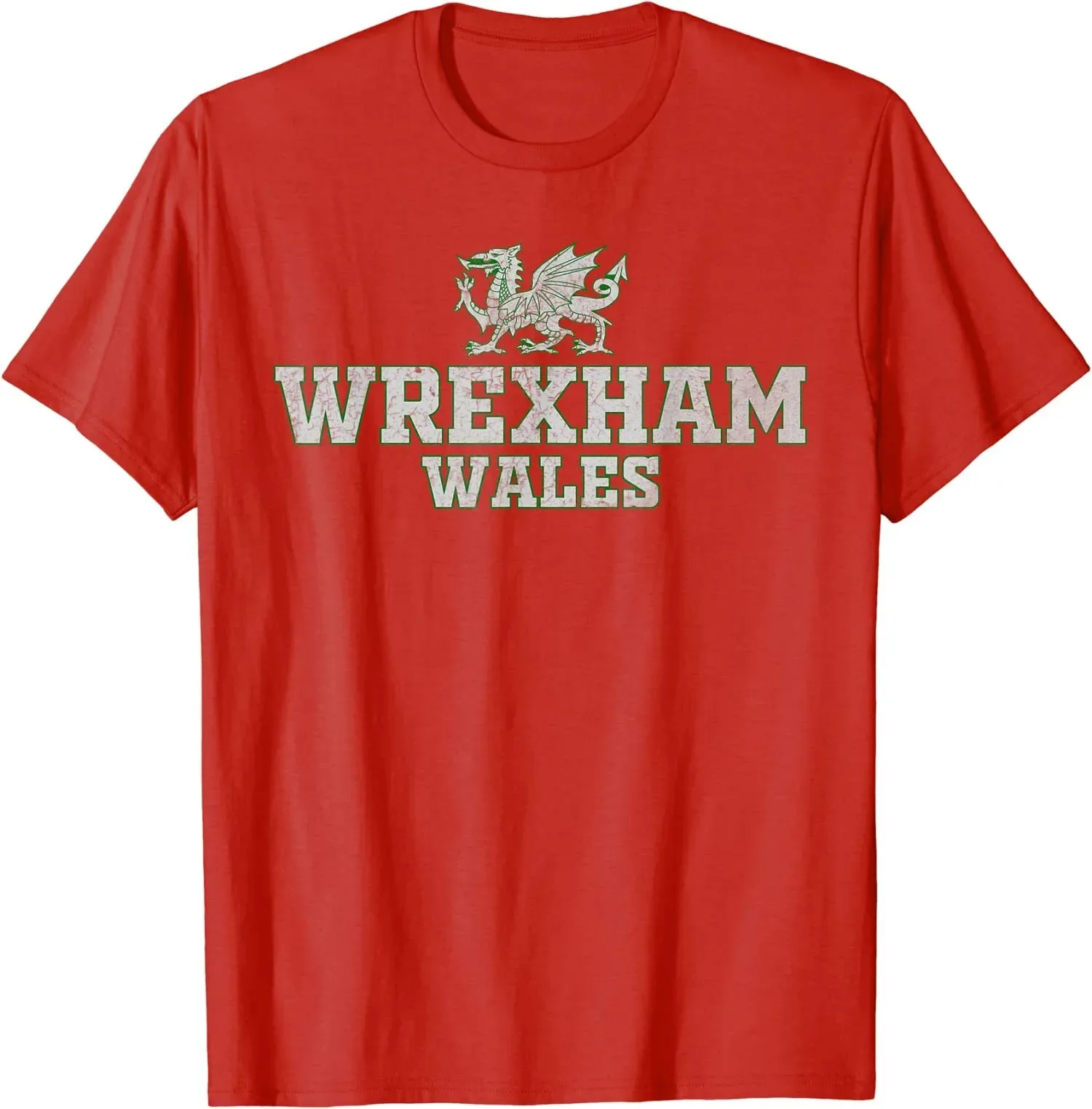 Wrexham Wales Retro Vintage Unisex T-Shirt