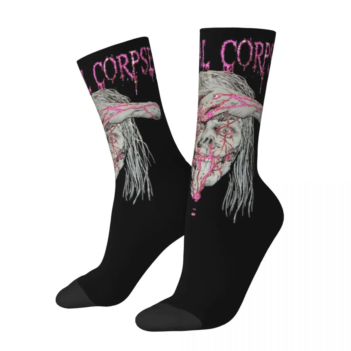 Cannibal Corpse kaus kaki poliester pria wanita, hadiah kaus kaki kasual musim semi musim panas musim gugur musim dingin