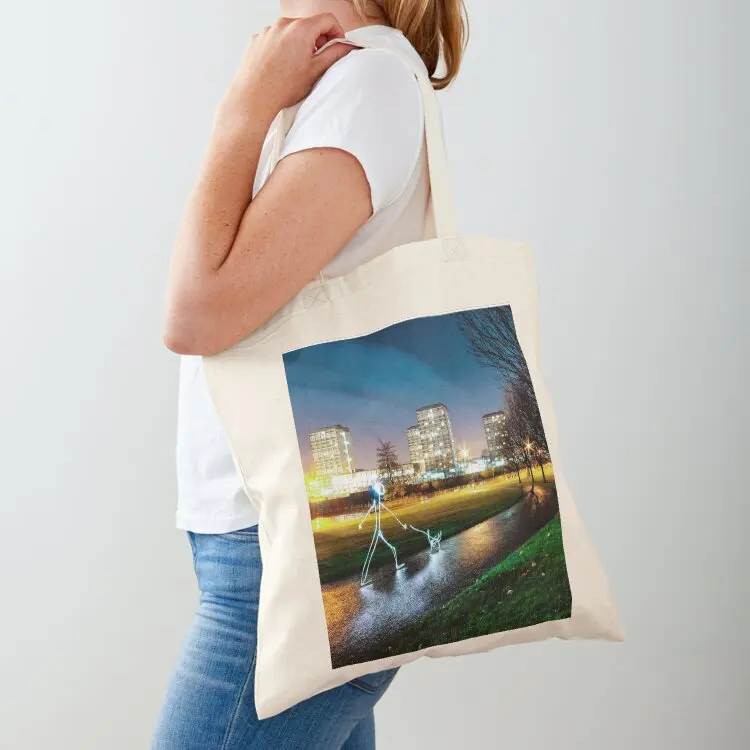 

Stickmans Best Friend Tote Bag Canvas tote bag men's Beach bag custom bags