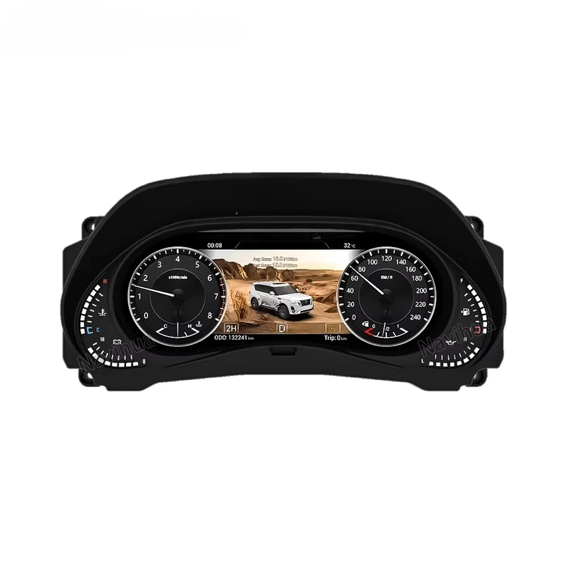 for  Y62 2008-2022 Car Upgrade LCD Dashboard Auto Speedometer Linux System Car Digital Cluster Instrument