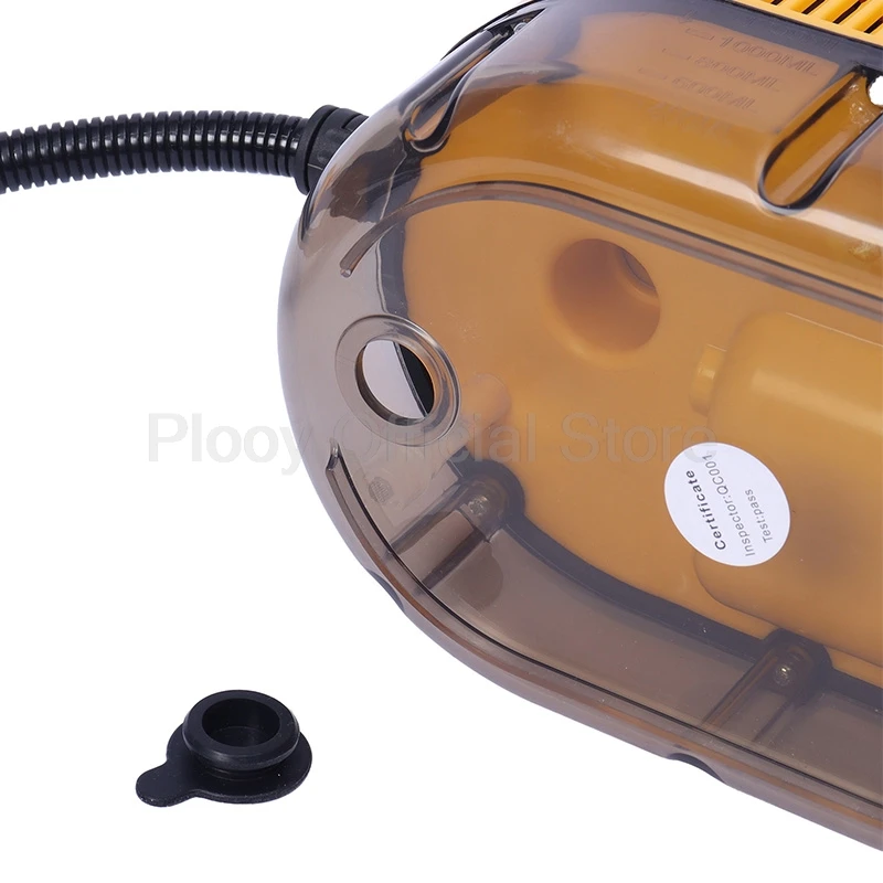 1500W Handheld Remote ABS Base Steam Cleaning Machine 900ml Capacity With Accessories For Kitchen Sofa Car Pet Area Deep Clean