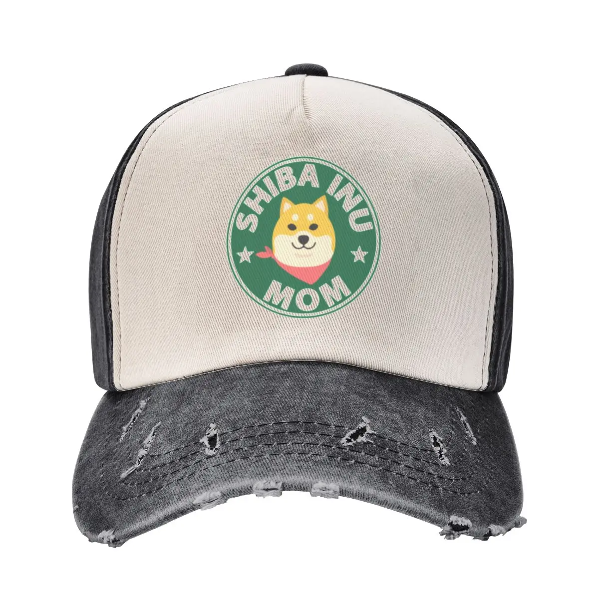 

shiba inu mom Baseball Cap hiking hat Anime New In The Hat Woman Men's