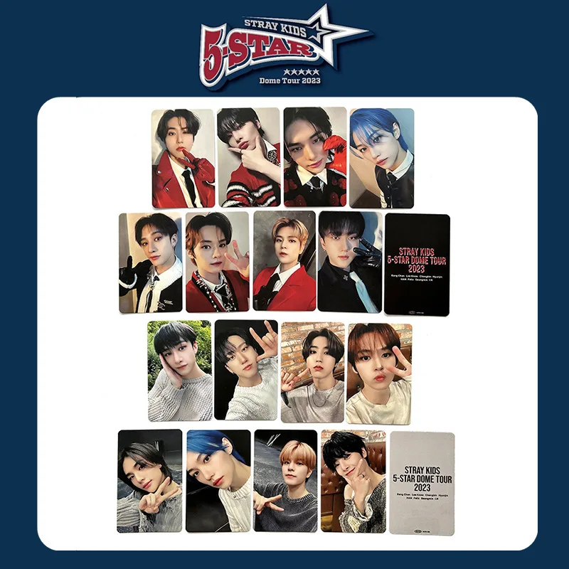 

Stray Kids' "5-STAR Dome Tour 2023" Special Offer Card Mingxin Album Card SKZOO Peripheral Star Card