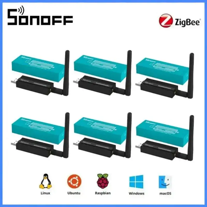 SONOFF ZB Dongle-E Wireless Zigbee Gateway Analyzer Zigbee2MQTT USB Interface Capture Support SONOFF Zigbee Devices Smart Home