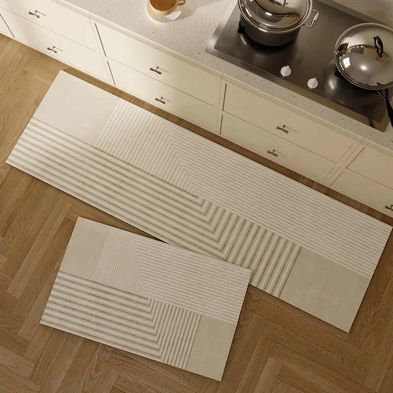 

Water-Absorbent Anti-Slip Floor Mat, Luxury Carpet, Kitchen Area Rugs, Bathroom and Laundry Room, Home Decoration